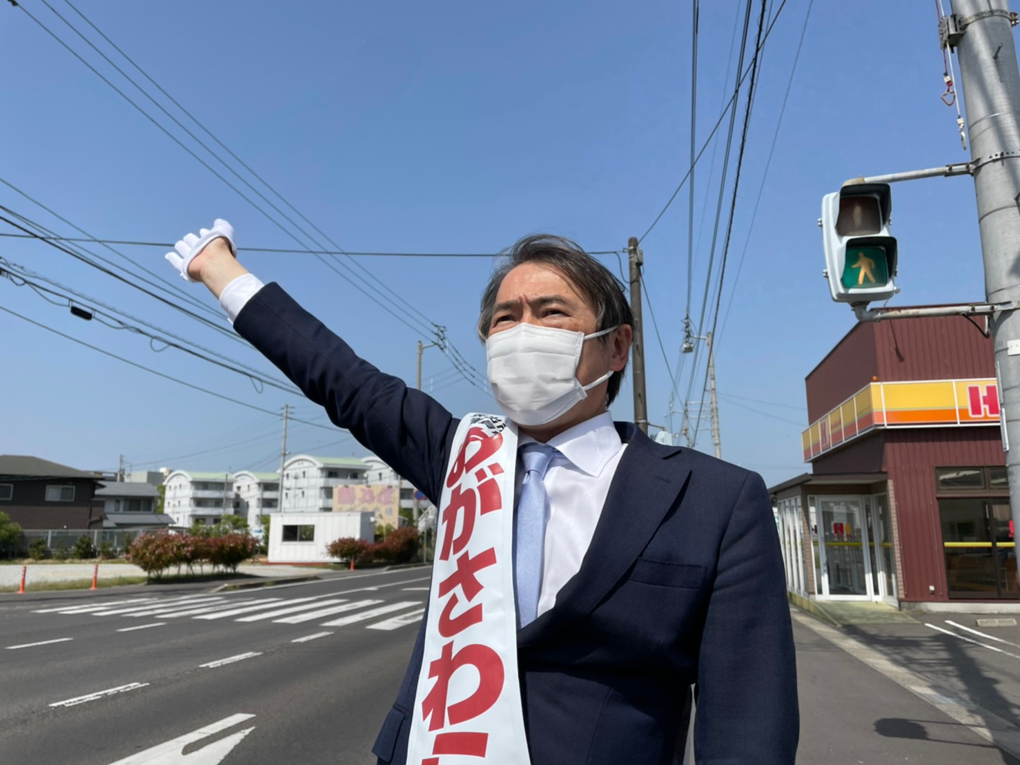 選挙前半戦3日目　おがさわら浩へのご支援のお願い